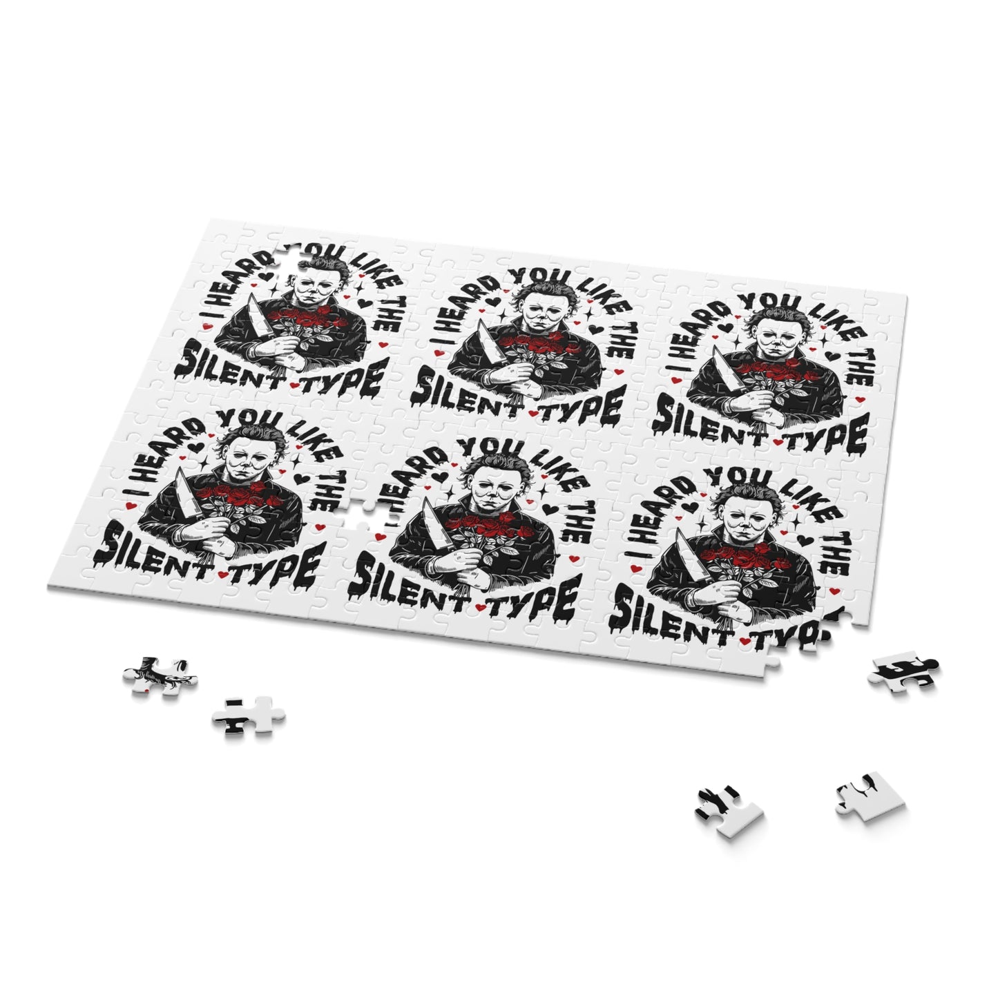Horror Movie Puzzle — “I Heard You Like the Silent Type” Michael Myers Jigsaw