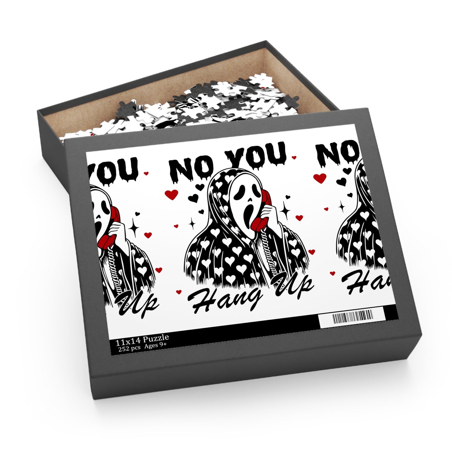 Hang Up Puzzle — 'No You' Ghost Phone Art Jigsaw (120/252/500 pc)