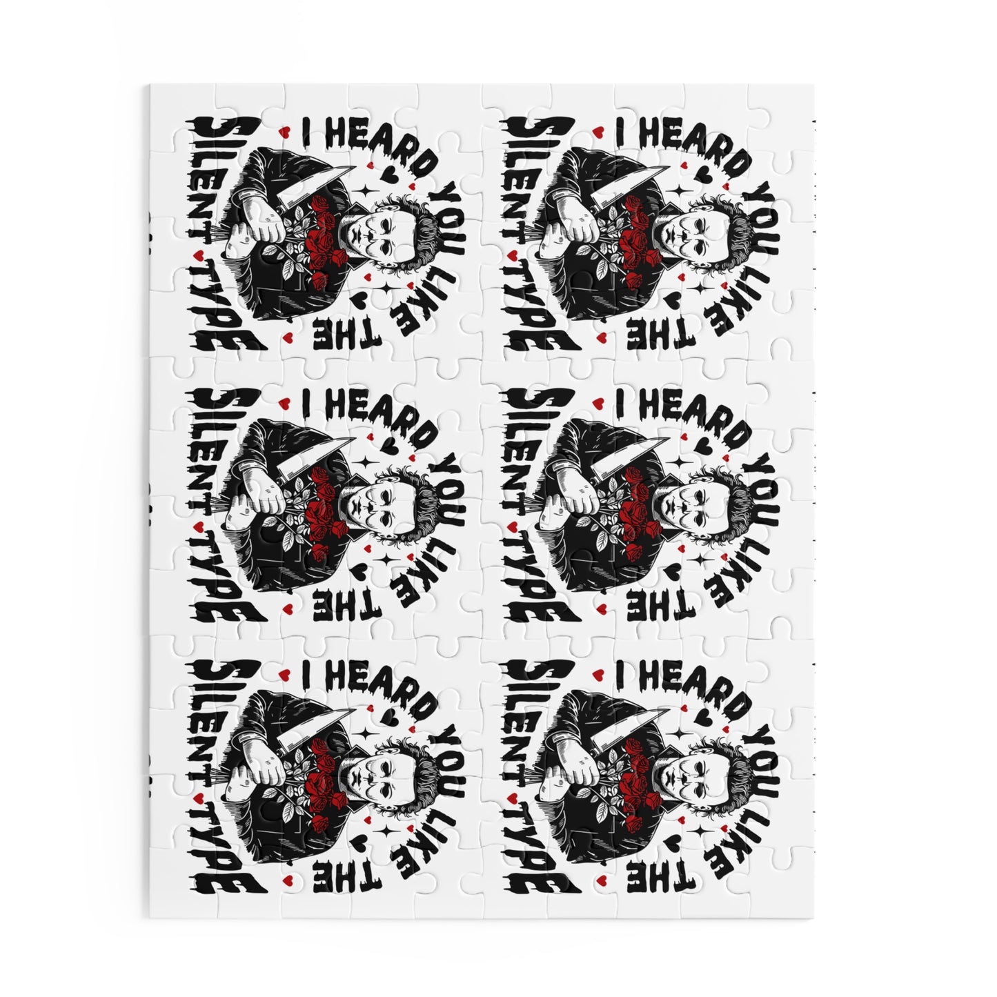 Horror Movie Puzzle — “I Heard You Like the Silent Type” Michael Myers Jigsaw