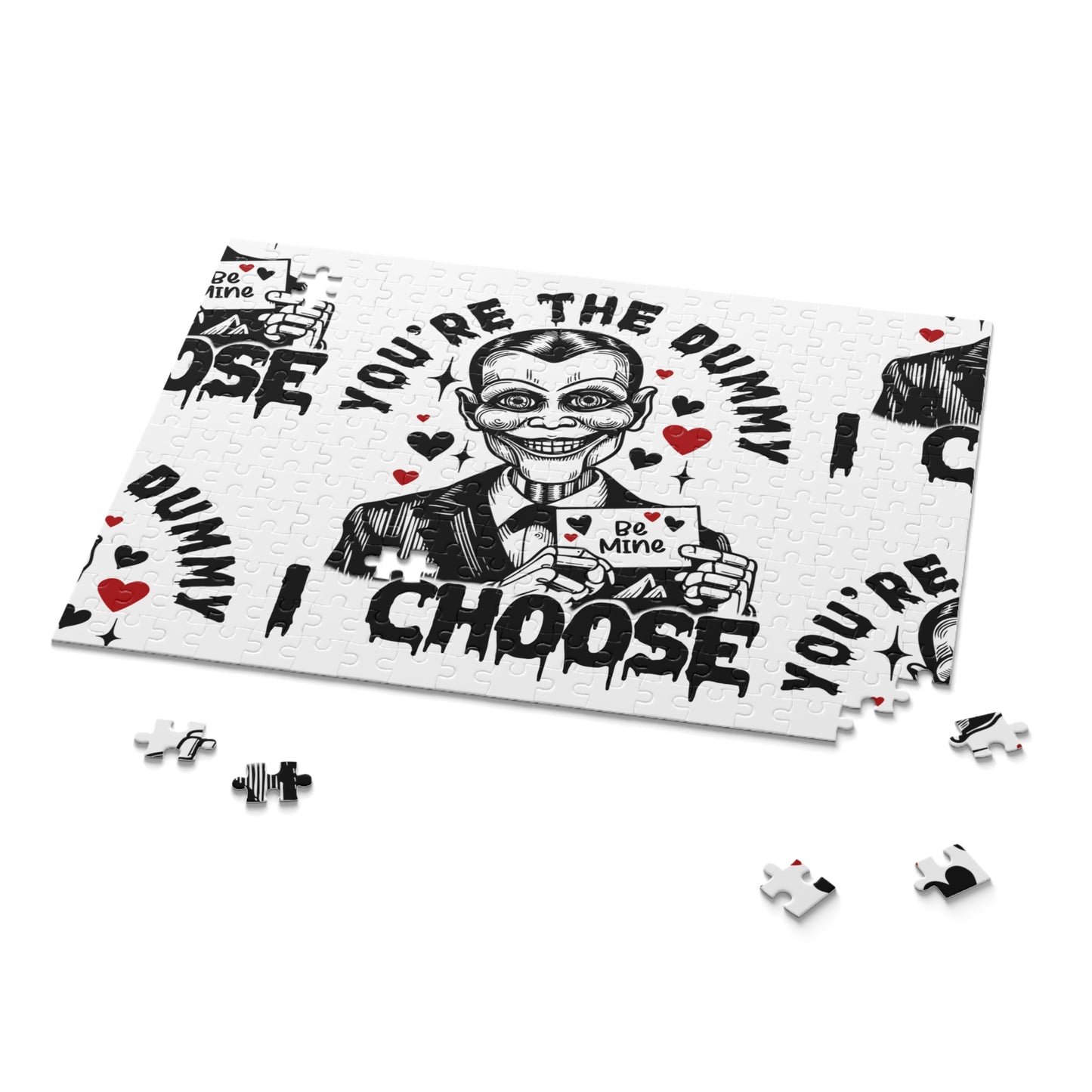 Dummy Ventriloquist Valentine Puzzle — 'You're the Dummy' 120/252/500-Piece