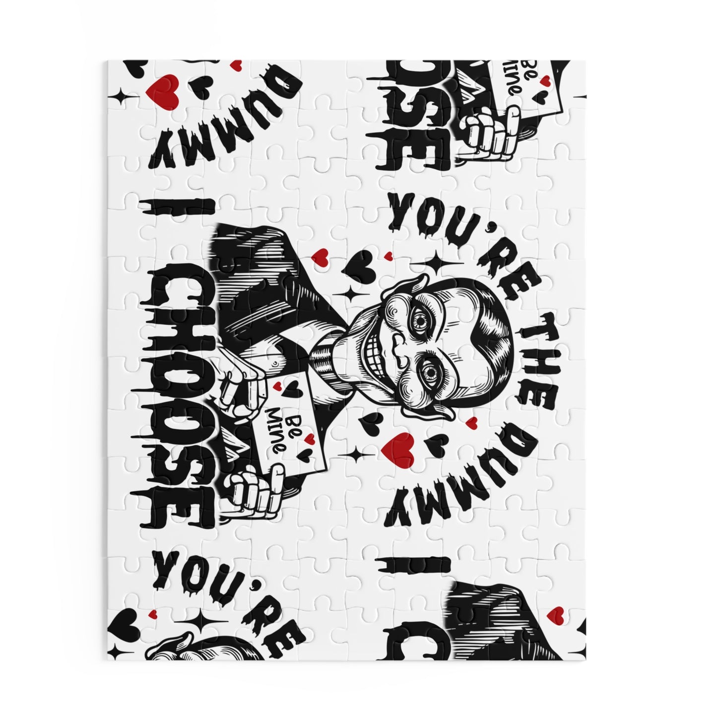 Dummy Ventriloquist Valentine Puzzle — 'You're the Dummy' 120/252/500-Piece