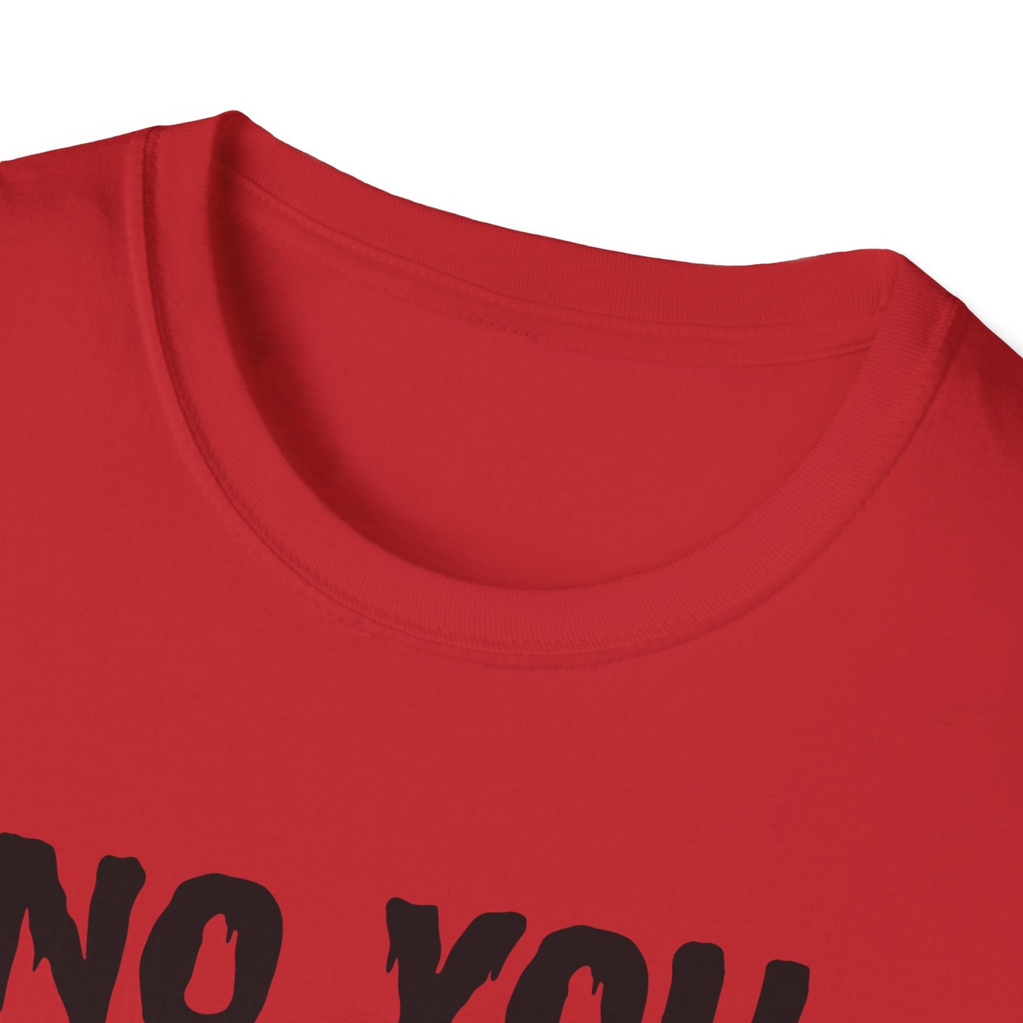 No You Hang Up— Scream Mask Valentine Tee
