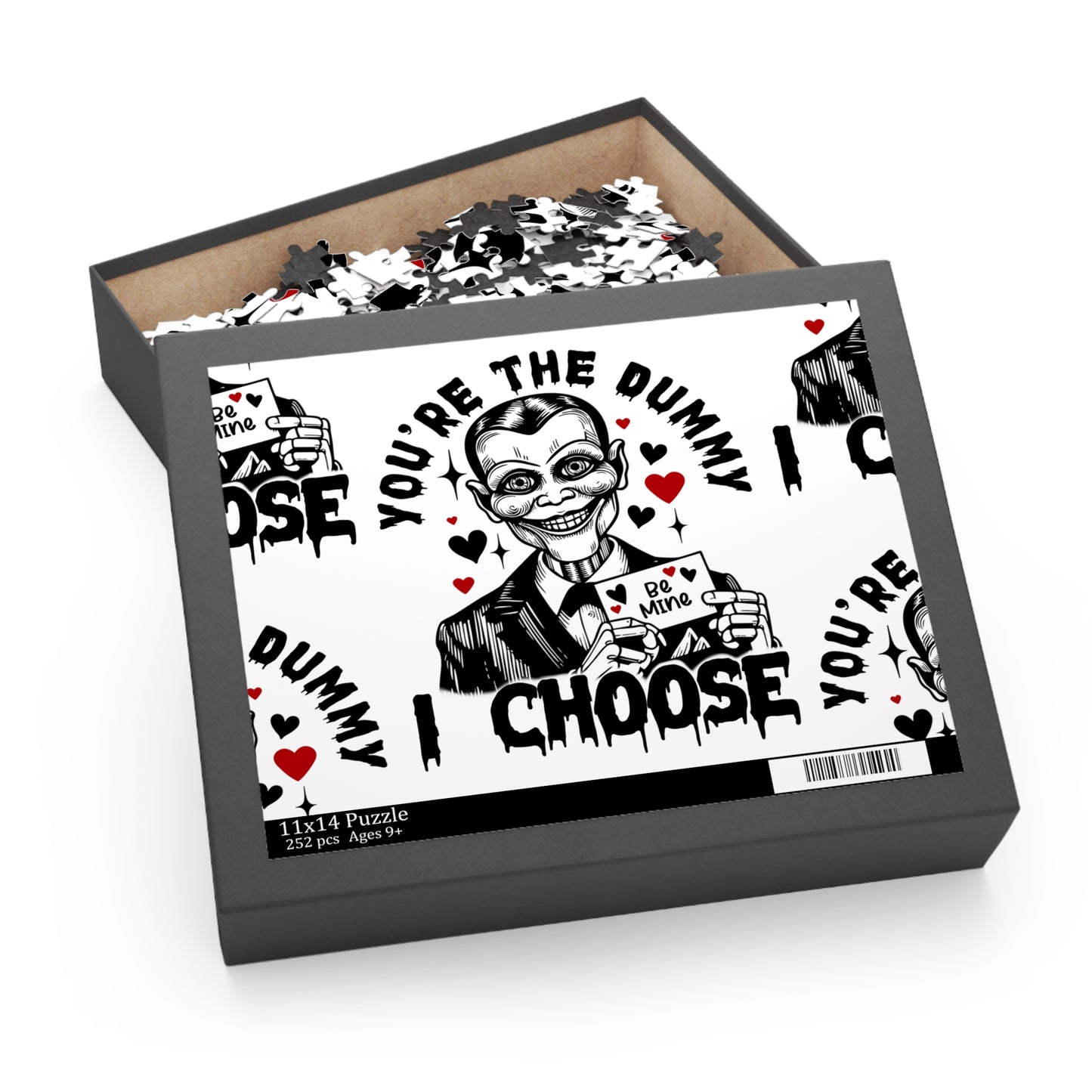 Dummy Ventriloquist Valentine Puzzle — 'You're the Dummy' 120/252/500-Piece