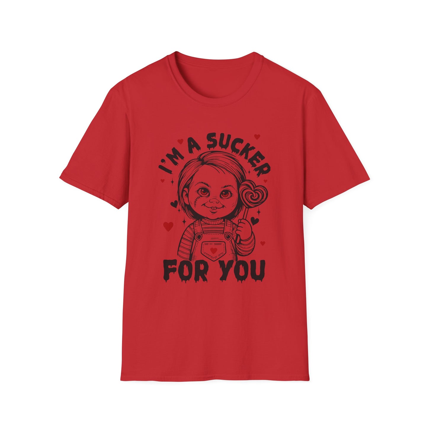 Valentine Tee - "I'm a Sucker for You" Chucky/My Buddy
