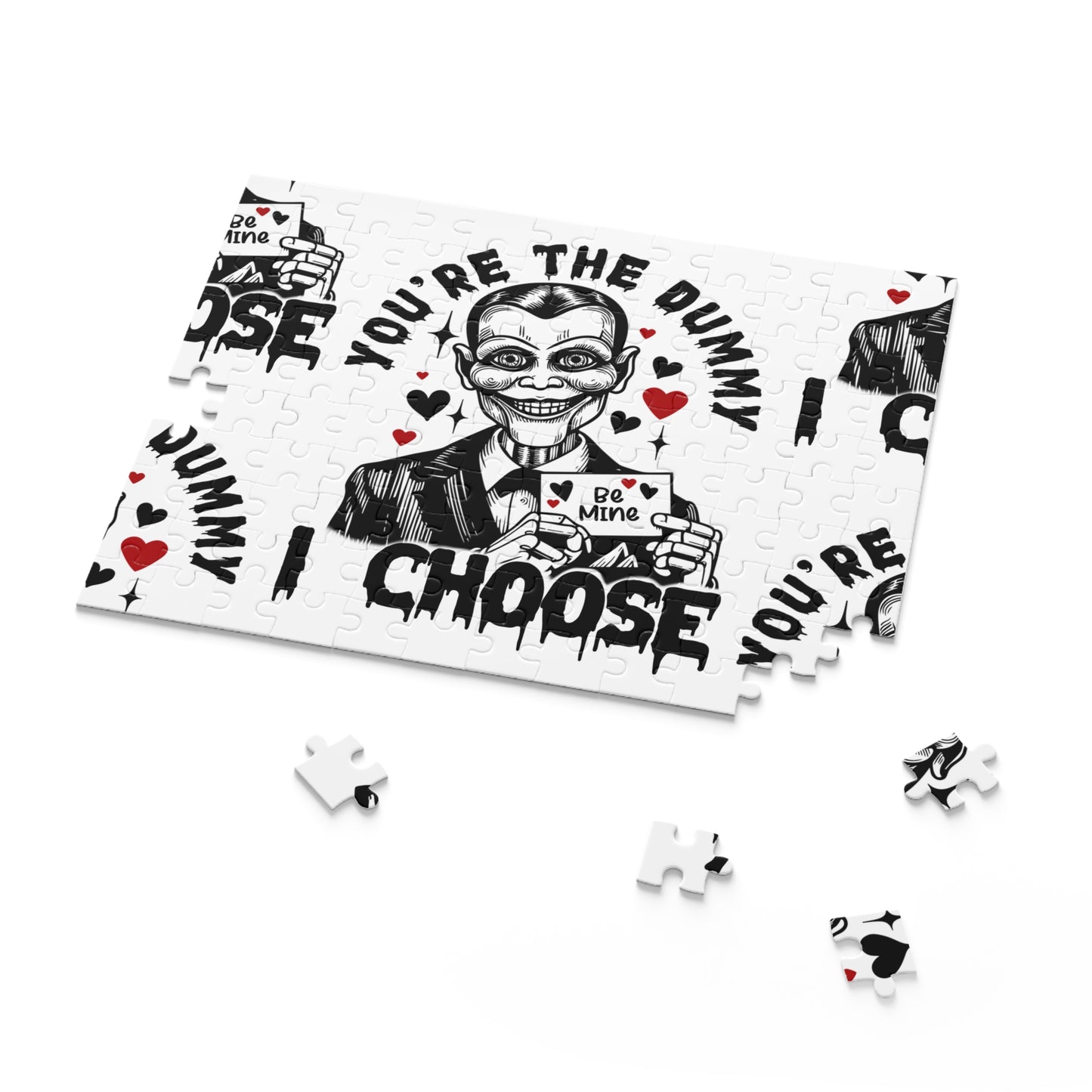 Dummy Ventriloquist Valentine Puzzle — 'You're the Dummy' 120/252/500-Piece