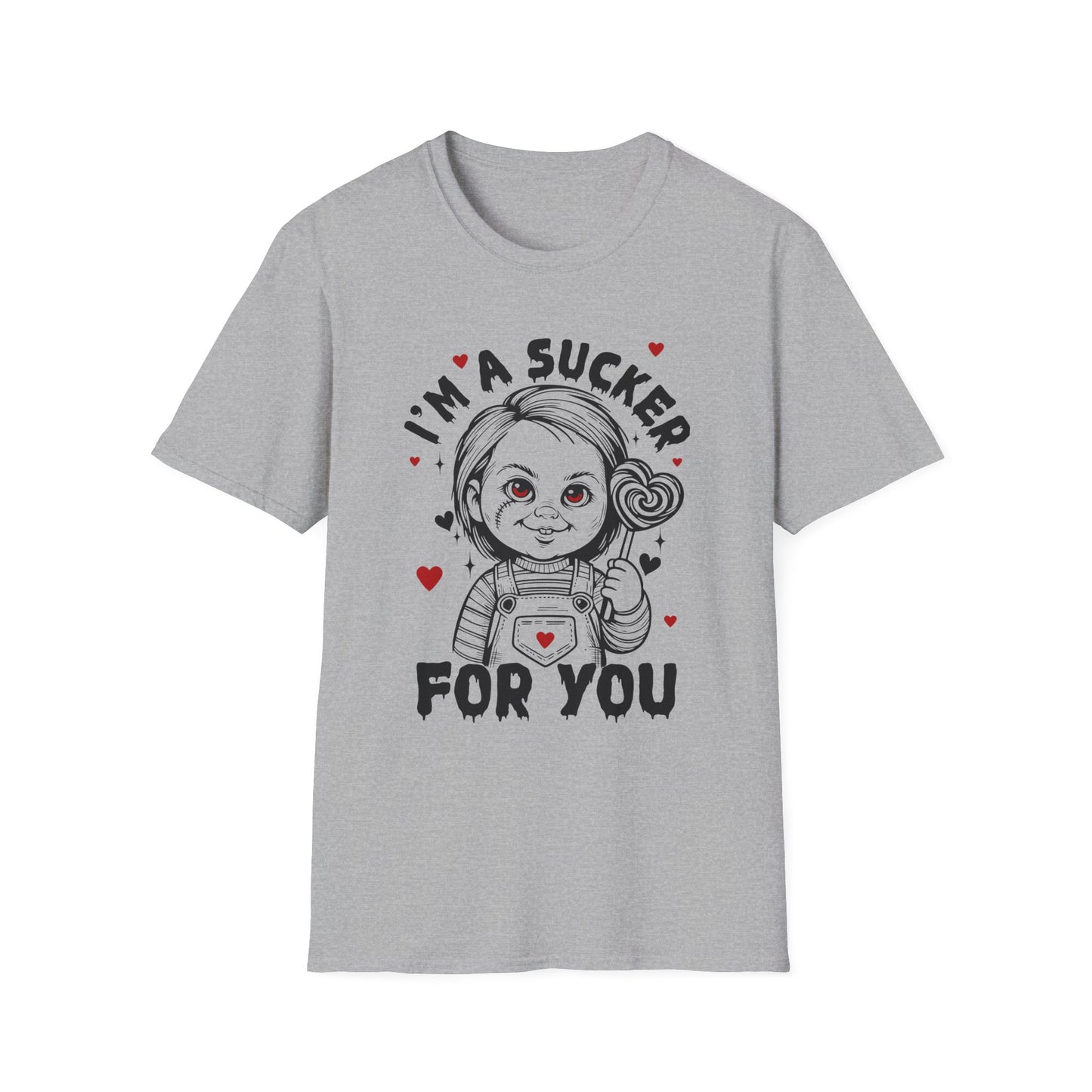 Valentine Tee - "I'm a Sucker for You" Chucky/My Buddy
