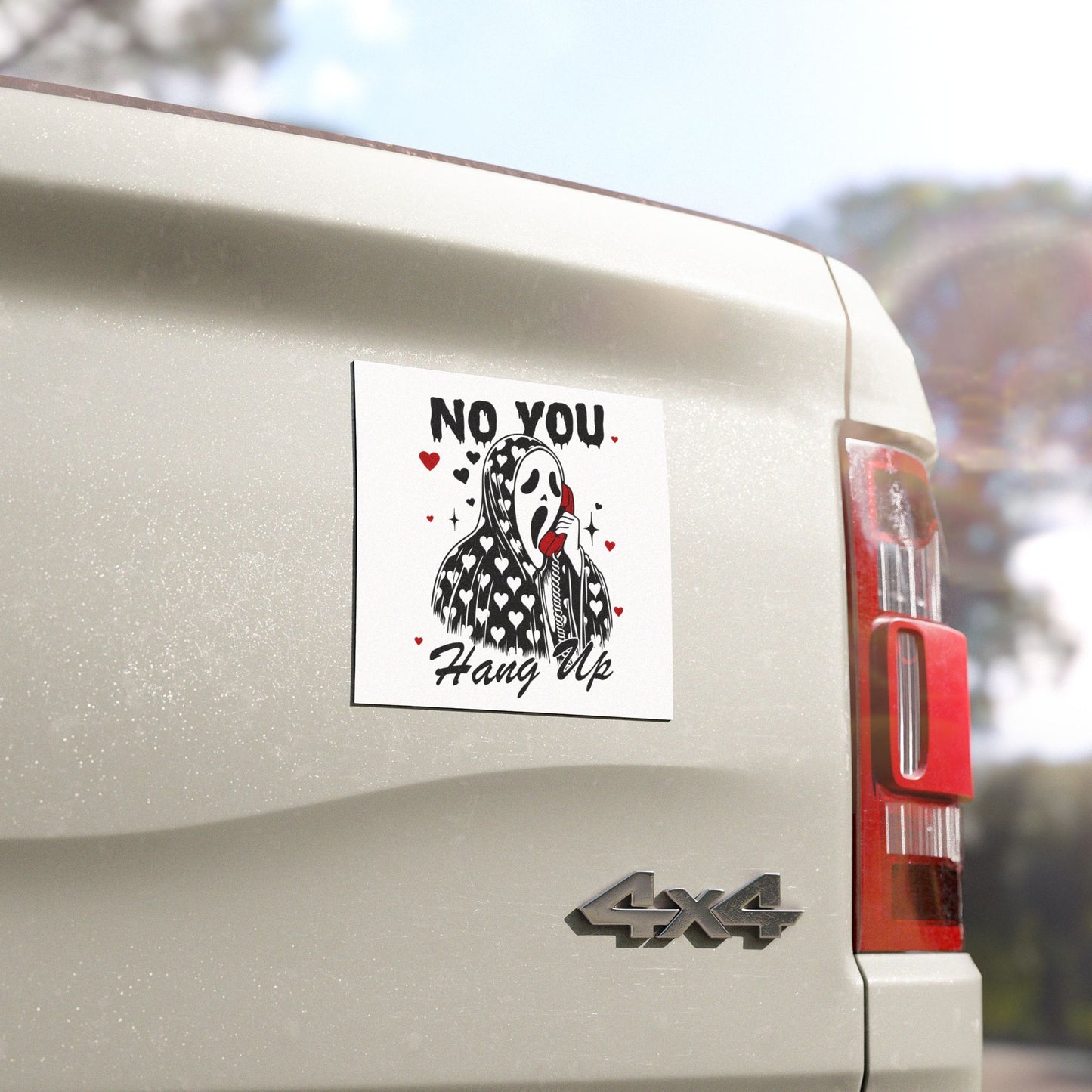 Car Magnet — “No You Hang Up” Scream Love Car Magnet