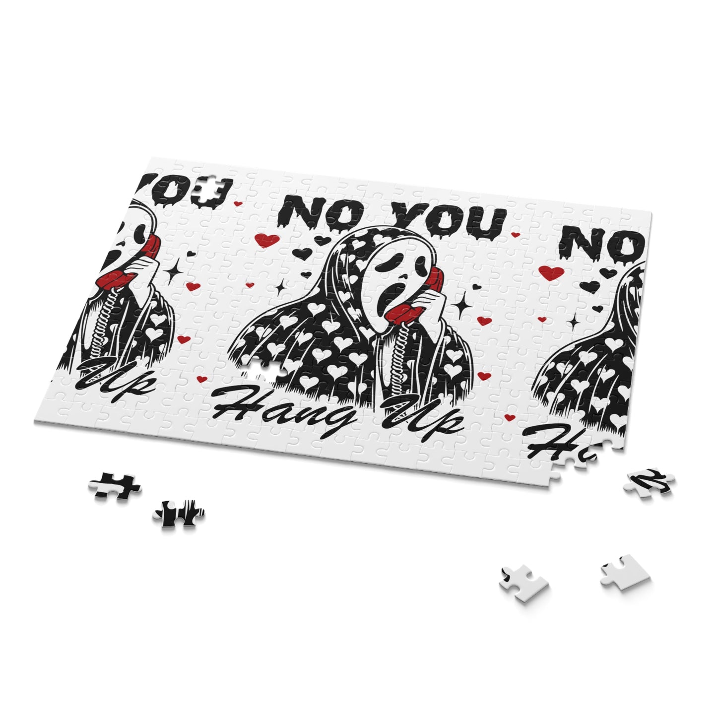 Hang Up Puzzle — 'No You' Ghost Phone Art Jigsaw (120/252/500 pc)