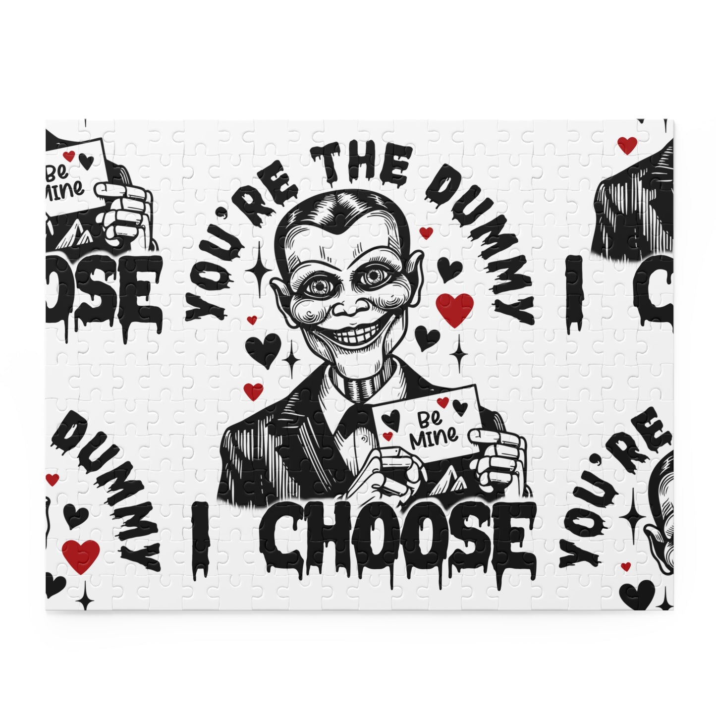 Dummy Ventriloquist Valentine Puzzle — 'You're the Dummy' 120/252/500-Piece