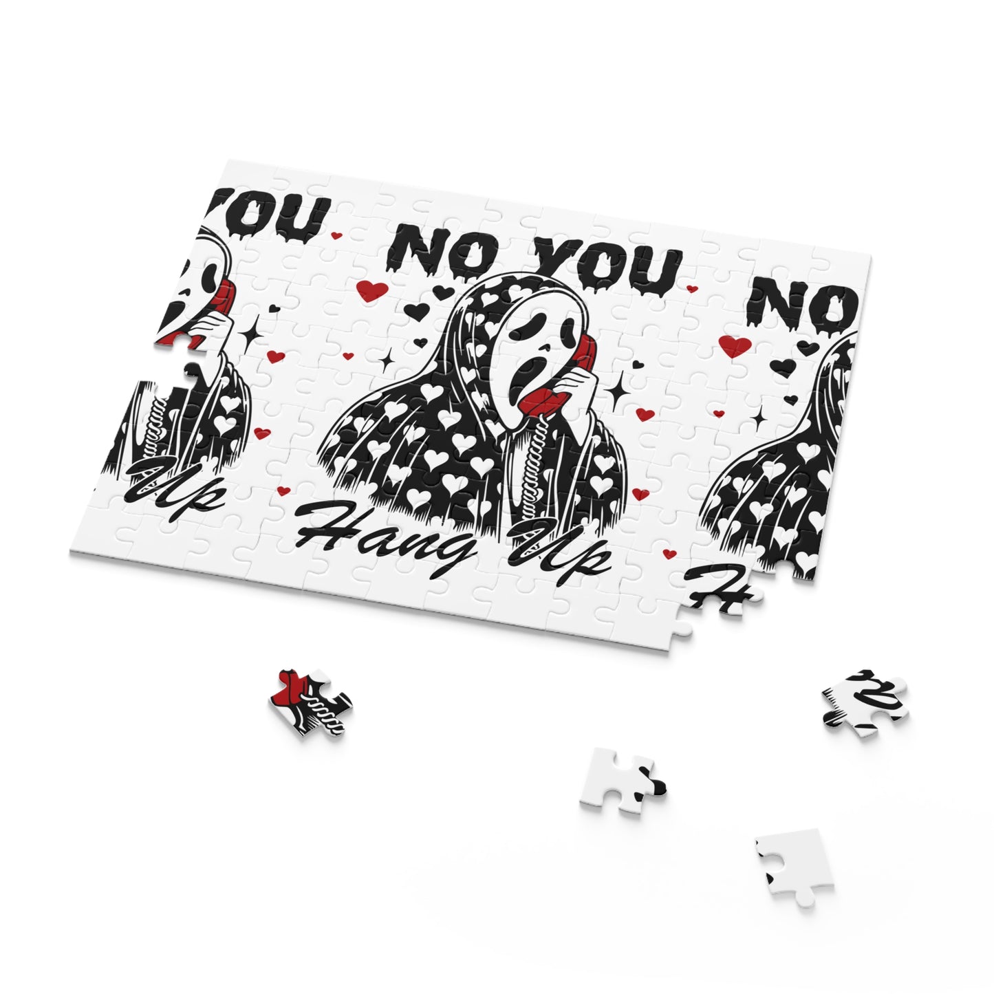 Hang Up Puzzle — 'No You' Ghost Phone Art Jigsaw (120/252/500 pc)