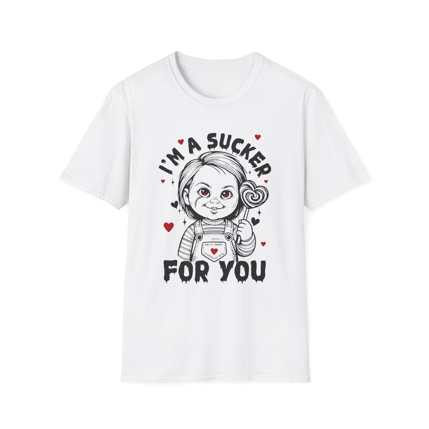 Valentine Tee - "I'm a Sucker for You" Chucky/My Buddy