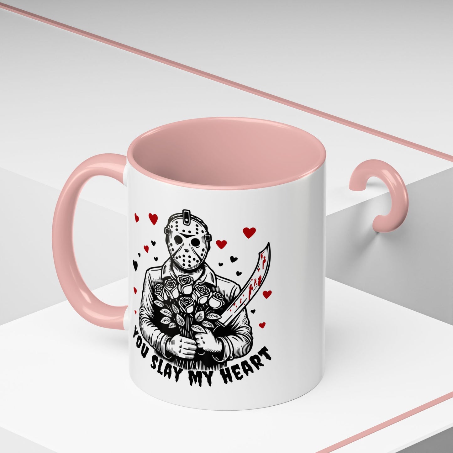 “You Slay My Heart” Horror Valentine Coffee Mug