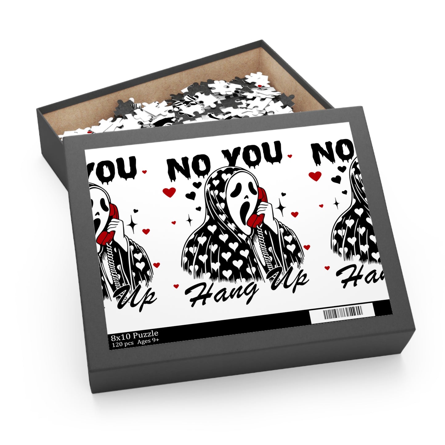 Hang Up Puzzle — 'No You' Ghost Phone Art Jigsaw (120/252/500 pc)