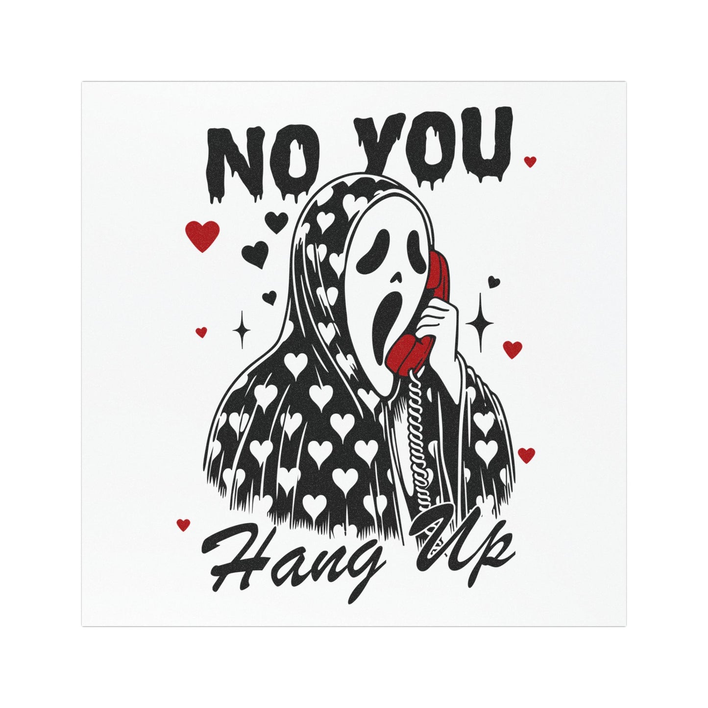 Car Magnet — “No You Hang Up” Scream Love Car Magnet