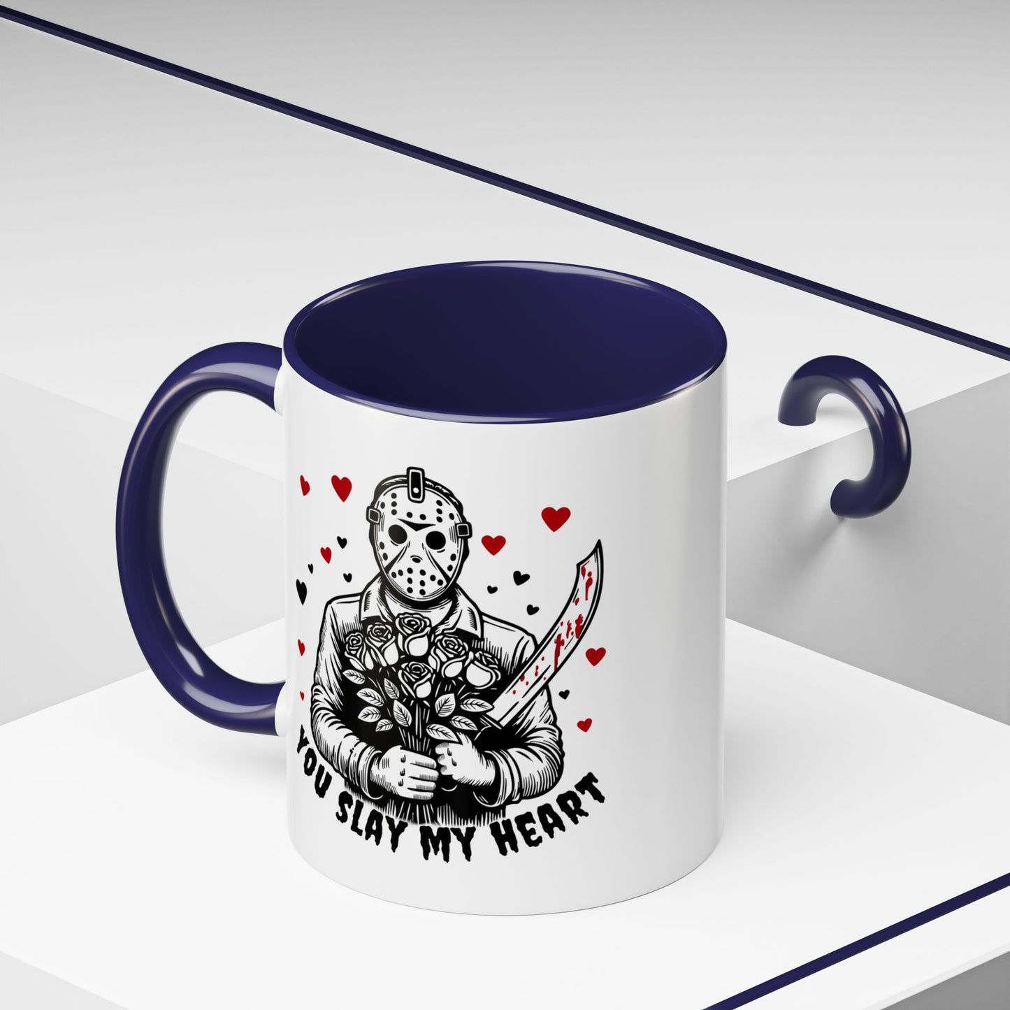 “You Slay My Heart” Horror Valentine Coffee Mug