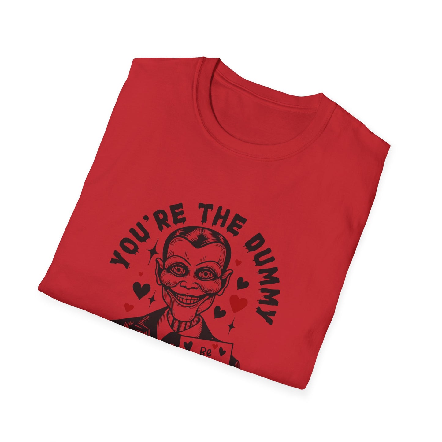 Spooky Dummy Doll Valentine T-Shirt — "I Choose You"