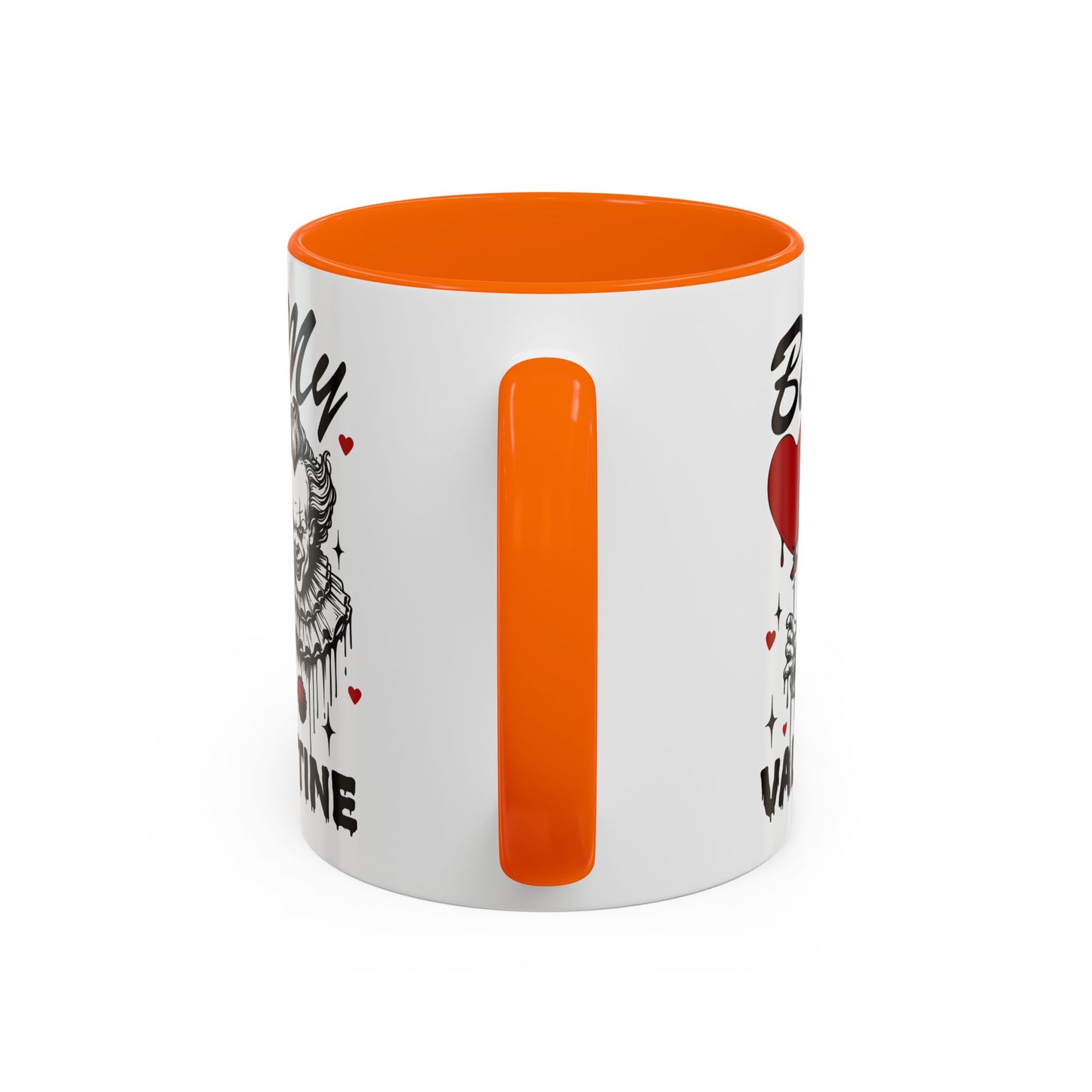 Be My Valentine Horror Mug — Creepy Clown Valentine's Coffee Cup (11/15oz)