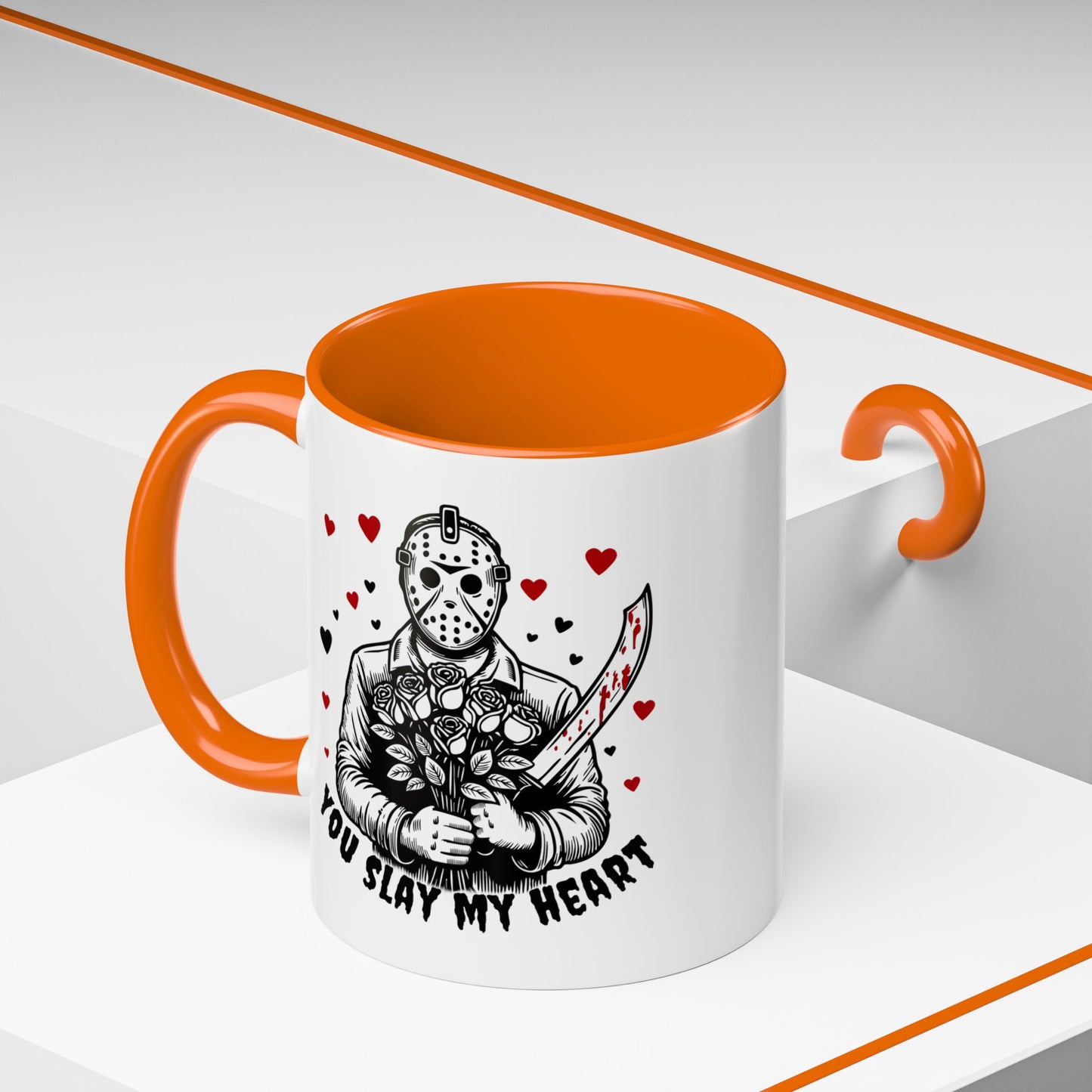 “You Slay My Heart” Horror Valentine Coffee Mug