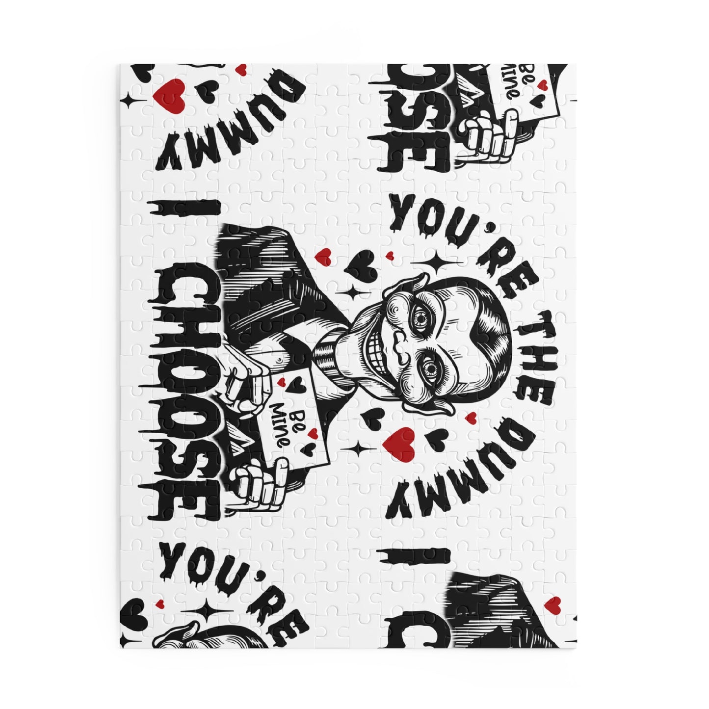 Dummy Ventriloquist Valentine Puzzle — 'You're the Dummy' 120/252/500-Piece