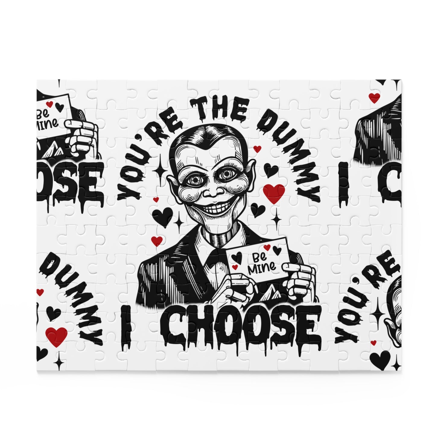 Dummy Ventriloquist Valentine Puzzle — 'You're the Dummy' 120/252/500-Piece