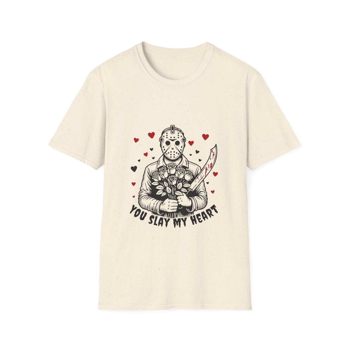 'You Slay My Heart' Horror Valentine Tee Jason