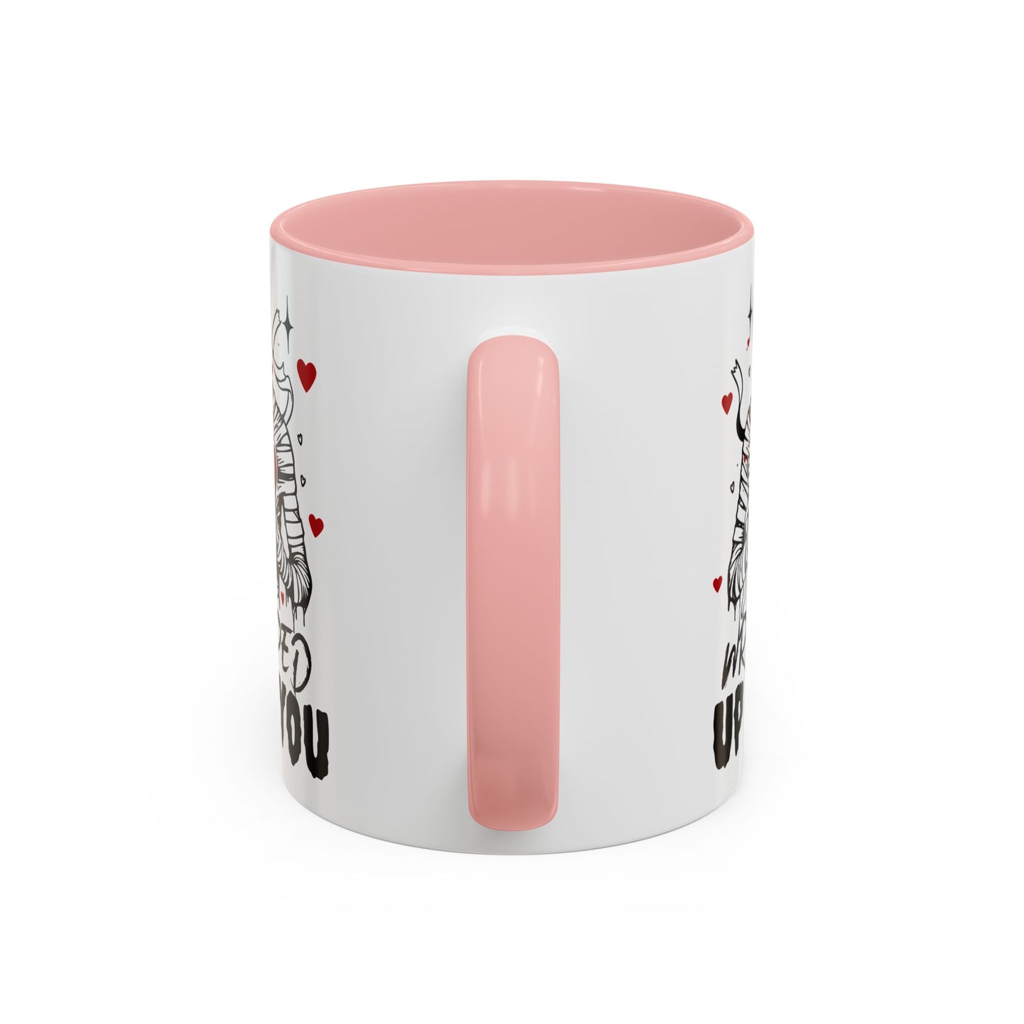 Wrapped Up In You Coffee Mug — Romantic Mummy Heart Accent Mug (11/15oz)