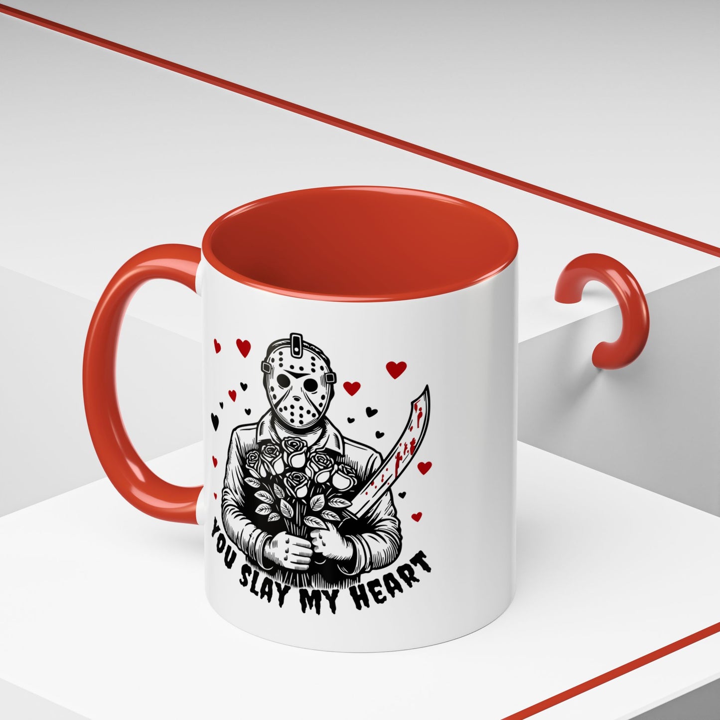“You Slay My Heart” Horror Valentine Coffee Mug