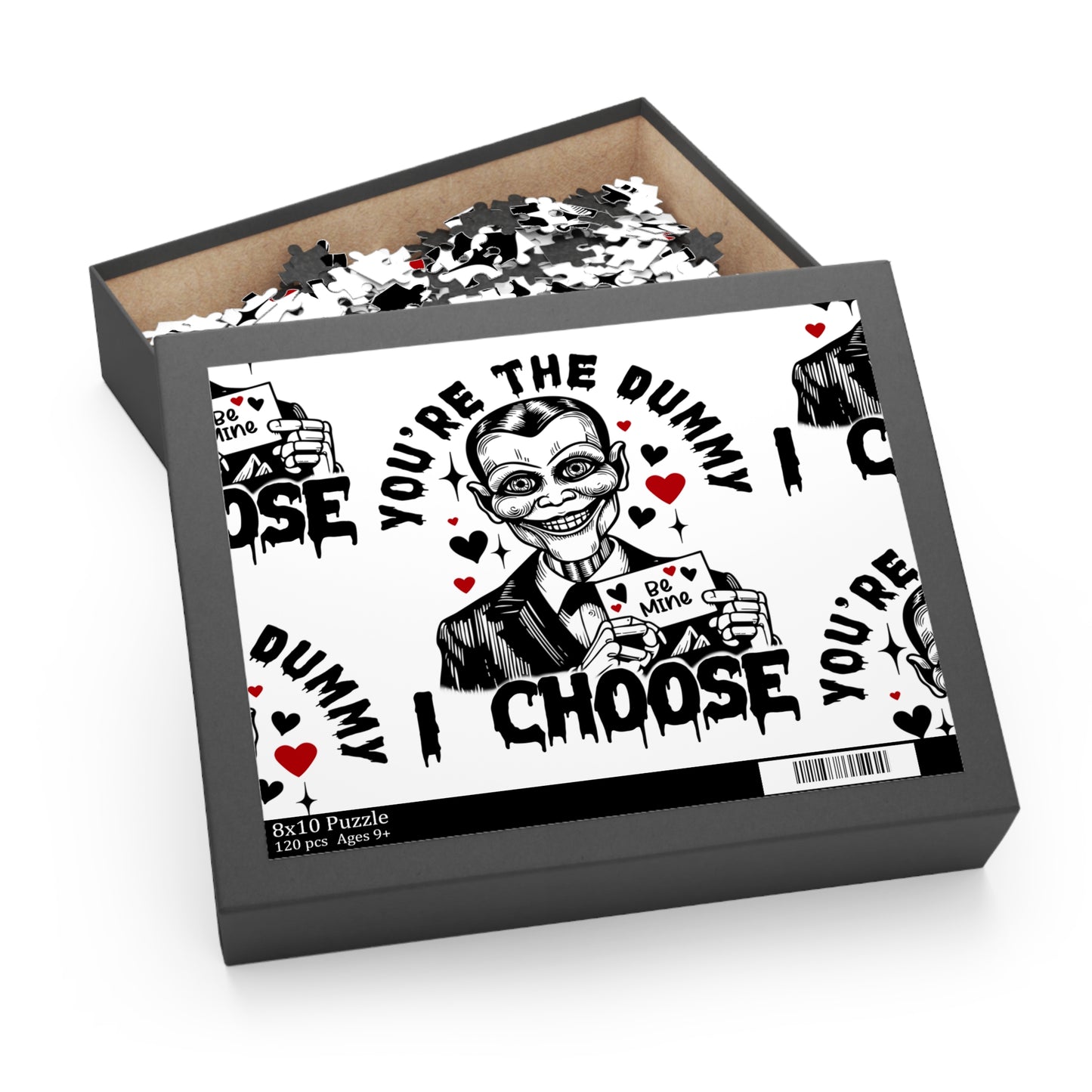 Dummy Ventriloquist Valentine Puzzle — 'You're the Dummy' 120/252/500-Piece