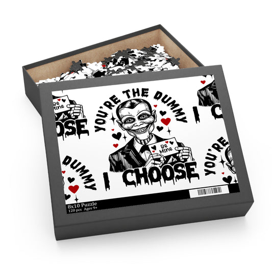 Dummy Ventriloquist Valentine Puzzle — 'You're the Dummy' 120/252/500-Piece