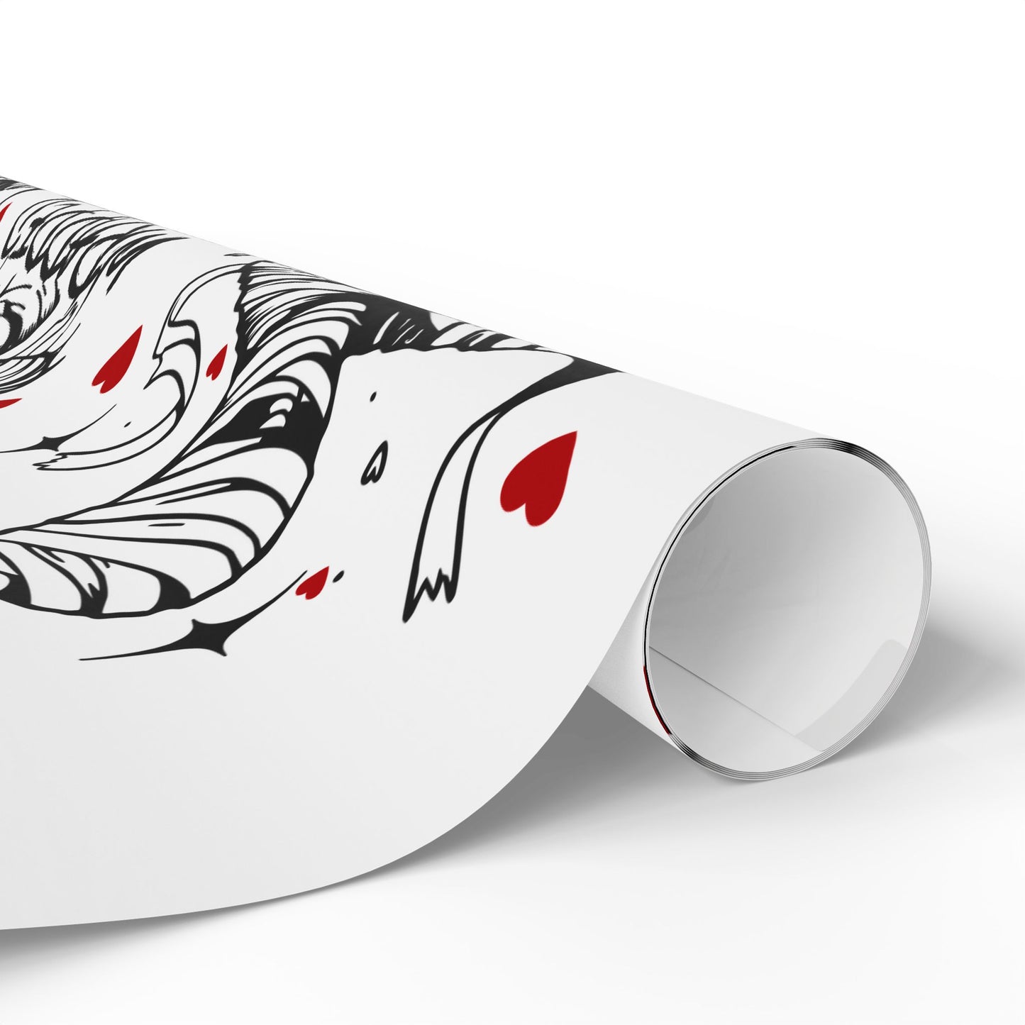 Mummy Spooky Love Wrapping Paper