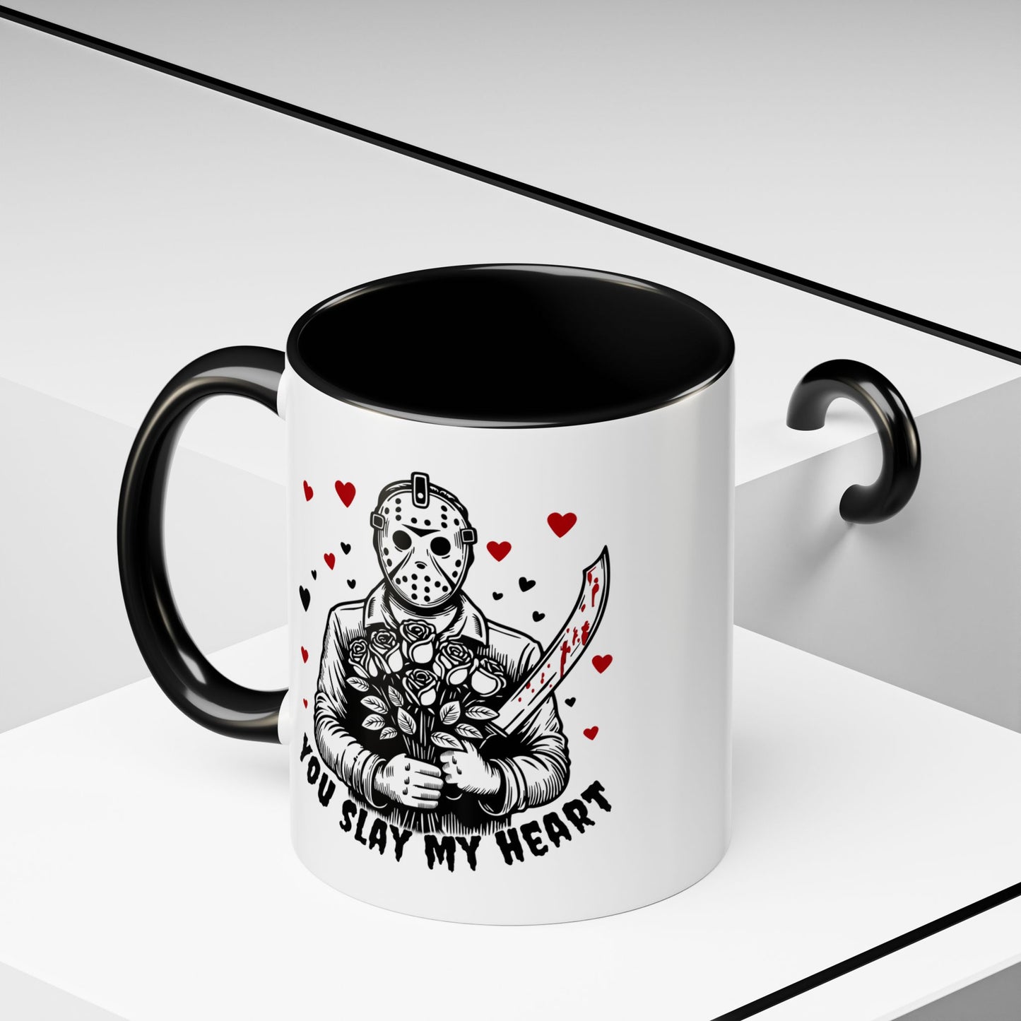 “You Slay My Heart” Horror Valentine Coffee Mug