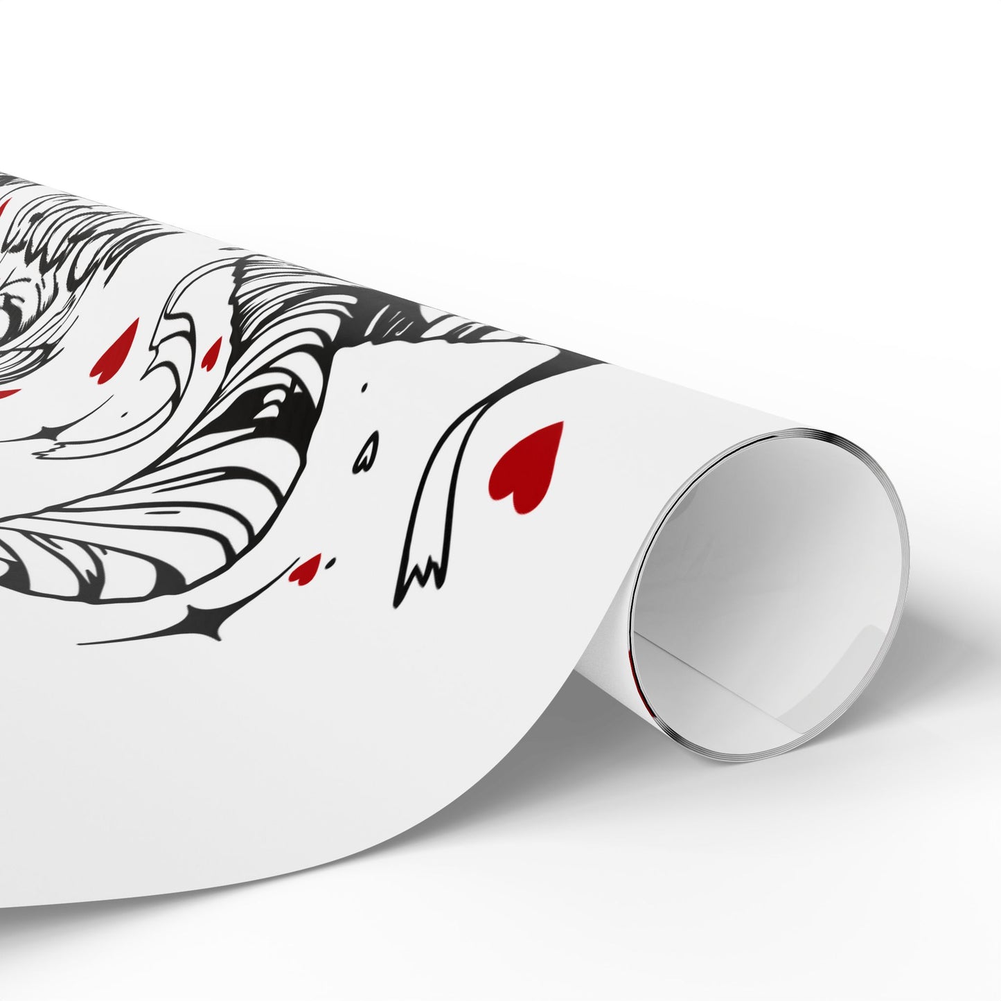 Mummy Spooky Love Wrapping Paper